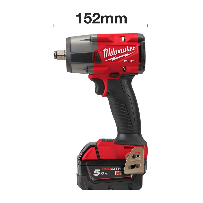 Milwaukee Akku-Schlagschrauber M18 FMTIW2F12-0X (1/2" mit Sprengring, Drehmoment: 745 Nm, ohne Akku in HD-Box)