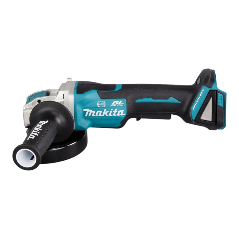 Makita DGA 520 ZX1 Akku Winkelschleifer 18 V 125 mm X-LOCK Brushless + 2x Akku 9,0 Ah + Ladegerät + Makpac