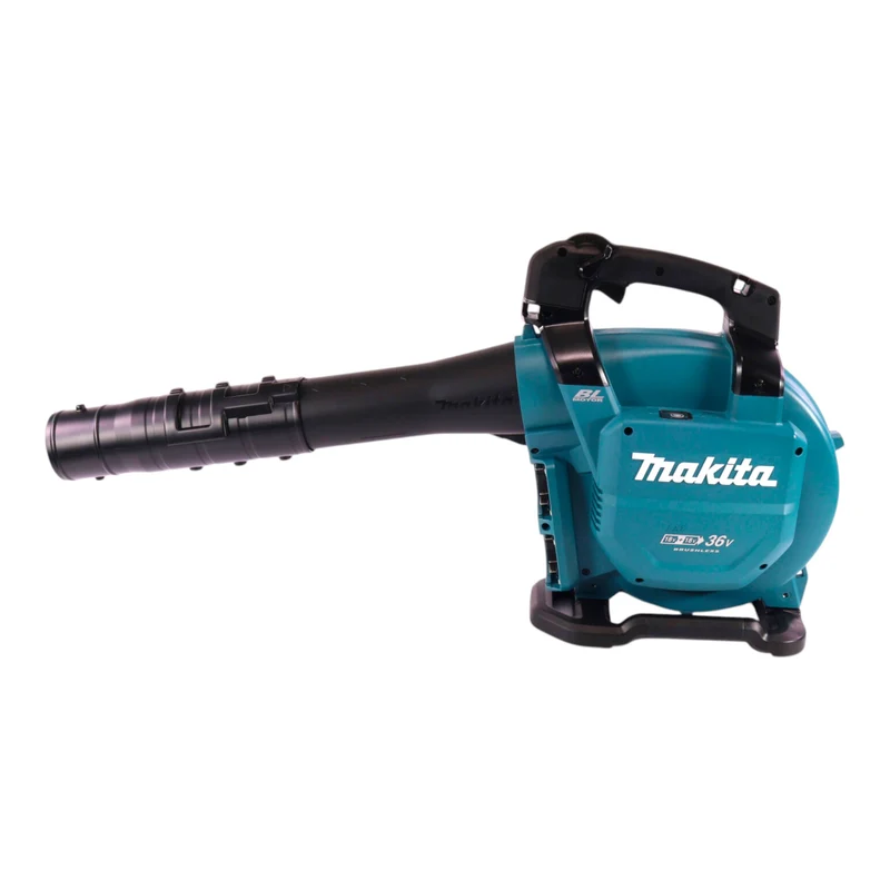 Makita DUB 363 ZV Akku Gebläse / Laubsauger 36 V ( 2x 18 V ) Brushless + Absaug Set + 2x Akku 9,0 Ah + Ladegerät