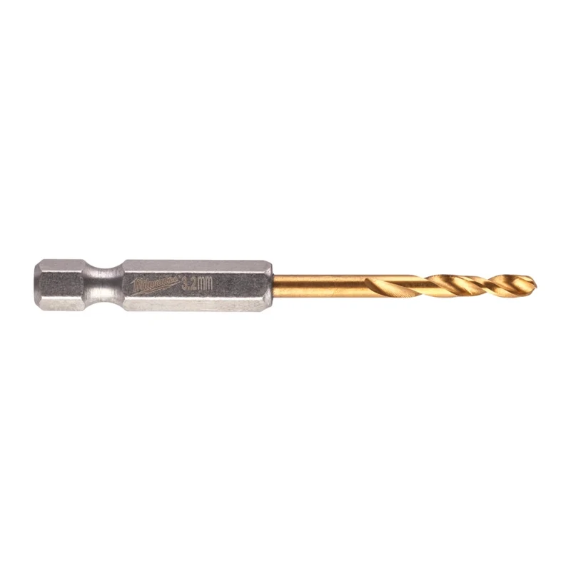 Milwaukee Shockwave Metallbohrer HSS-G TiN RED HEX ⌀ 2 - 13 mm
