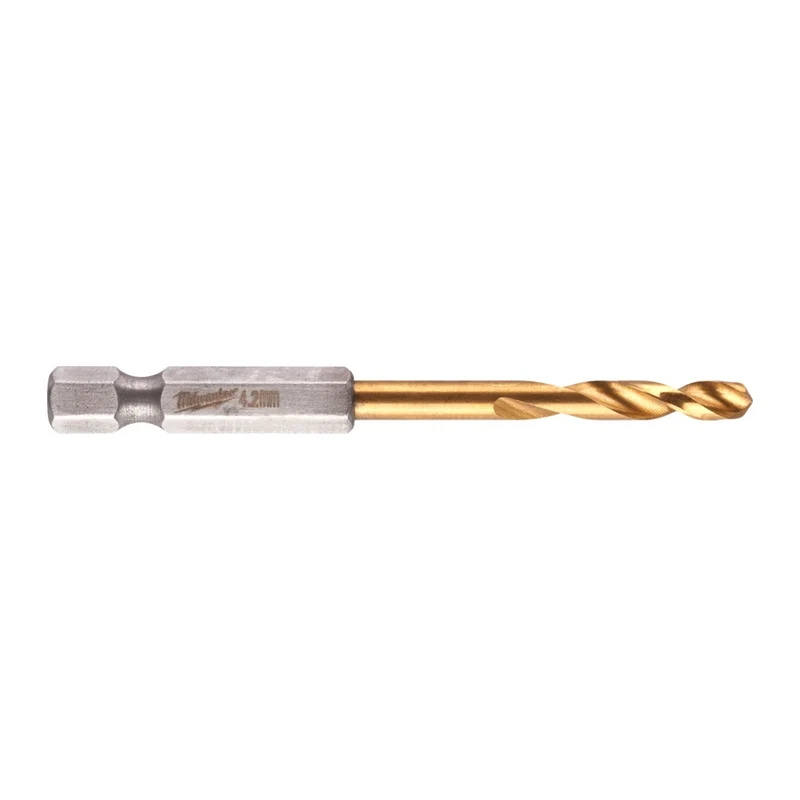 Milwaukee Shockwave Metallbohrer HSS-G TiN RED HEX ⌀ 2 - 13 mm