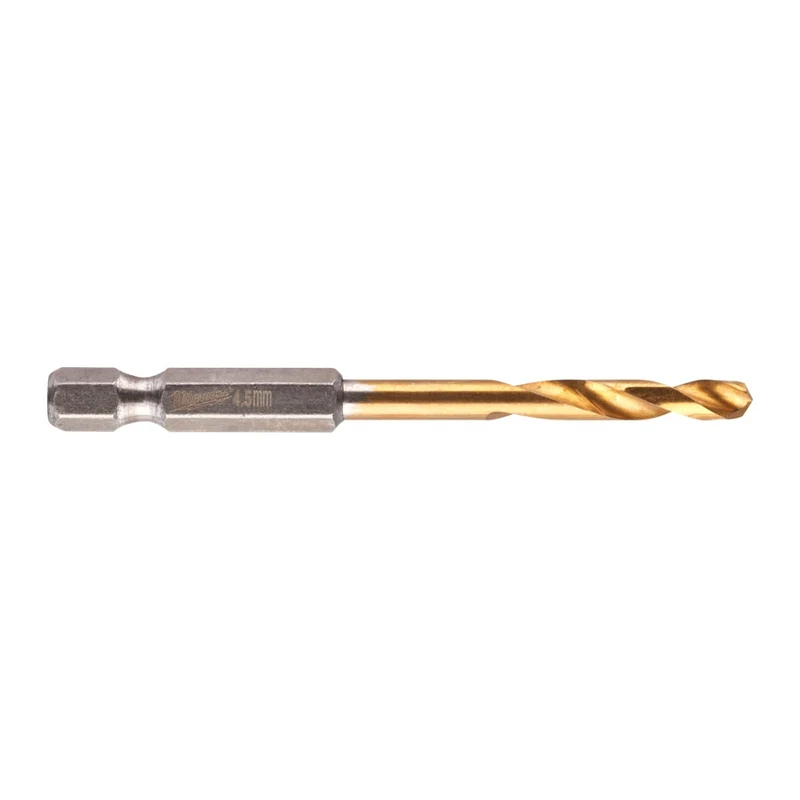 Milwaukee Shockwave Metallbohrer HSS-G TiN RED HEX ⌀ 2 - 13 mm