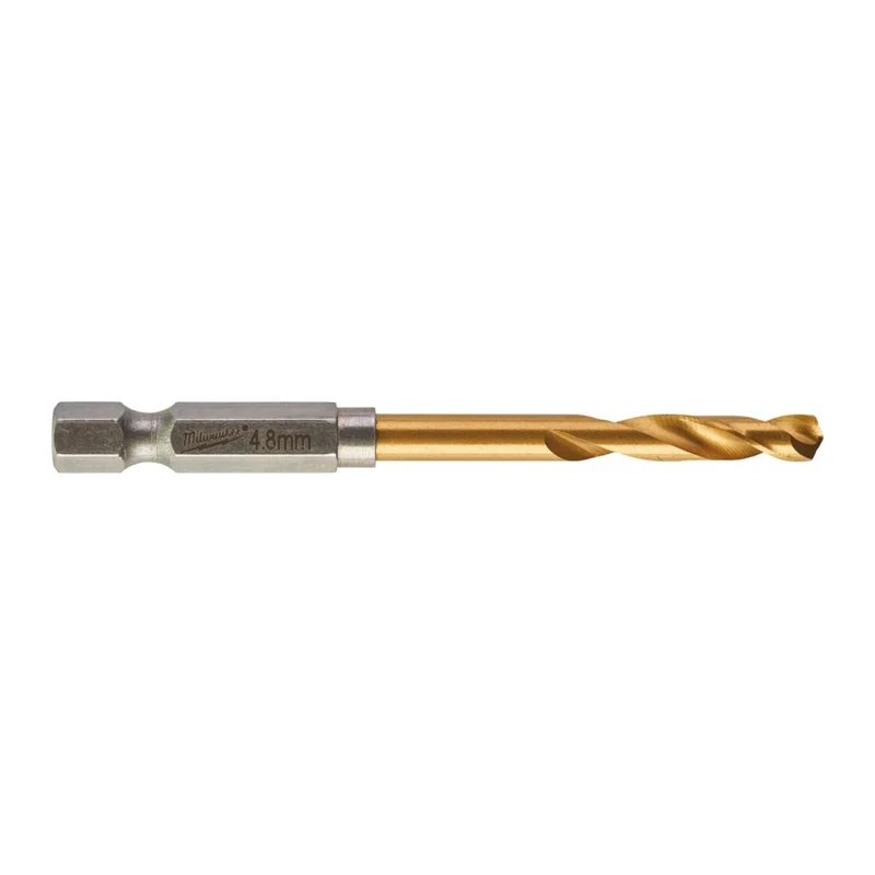 Milwaukee Shockwave Metallbohrer HSS-G TiN RED HEX ⌀ 2 - 13 mm