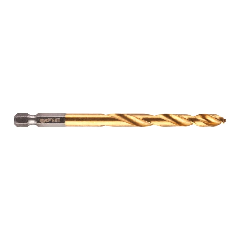 Milwaukee Shockwave Metallbohrer HSS-G TiN RED HEX ⌀ 2 - 13 mm