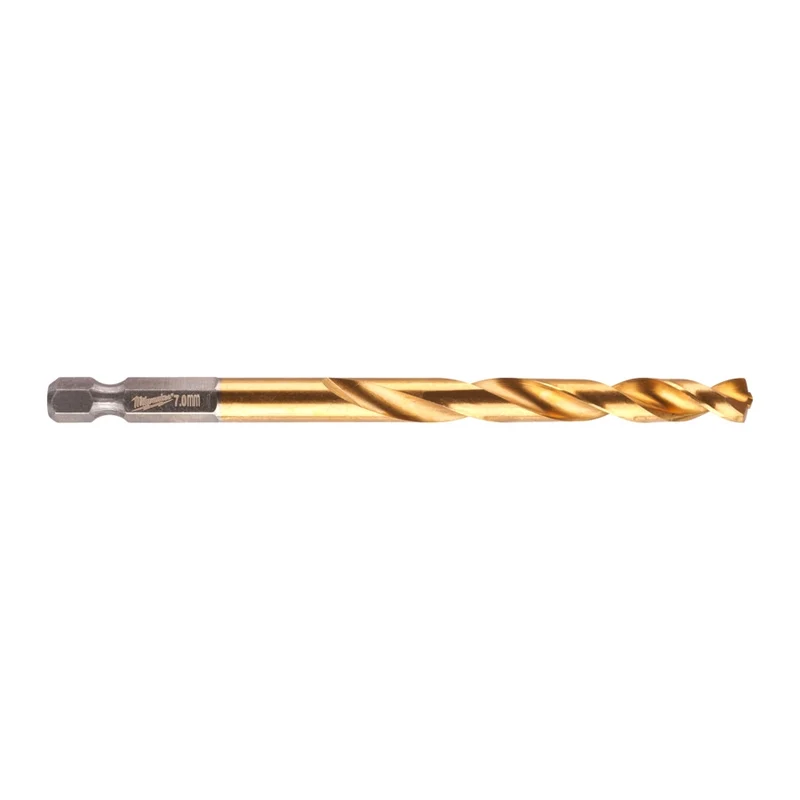 Milwaukee Shockwave Metallbohrer HSS-G TiN RED HEX ⌀ 2 - 13 mm