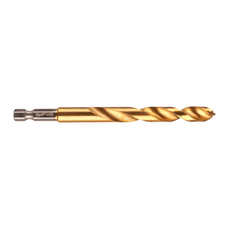 Milwaukee Shockwave Metallbohrer HSS-G TiN RED HEX ⌀ 2 - 13 mm