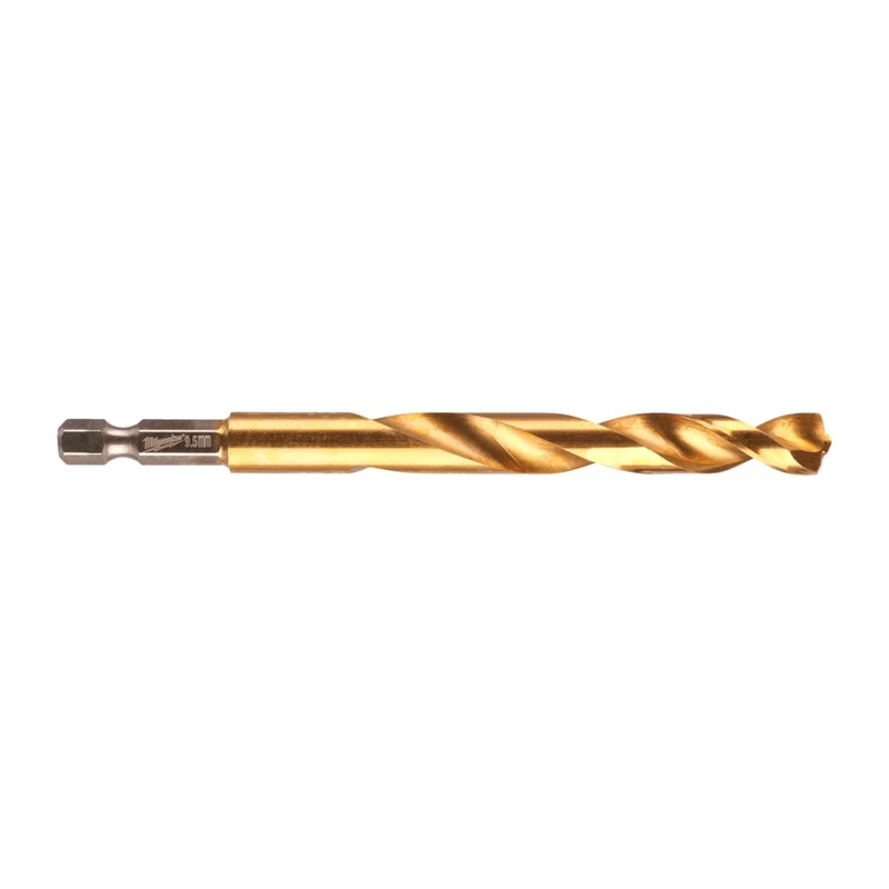 Milwaukee Shockwave Metallbohrer HSS-G TiN RED HEX ⌀ 2 - 13 mm