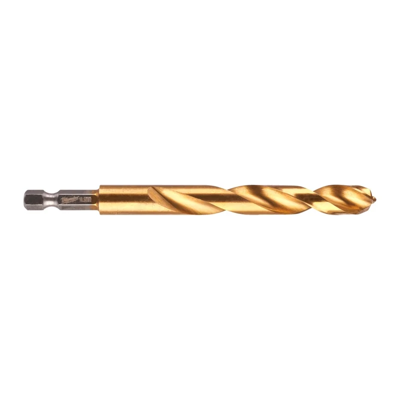 Milwaukee Shockwave Metallbohrer HSS-G TiN RED HEX ⌀ 2 - 13 mm