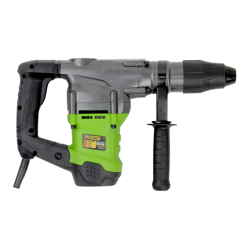 Procraft BH2350 Schlagbohrmaschine 1600 Watt 10 J SDS Max + Koffer
