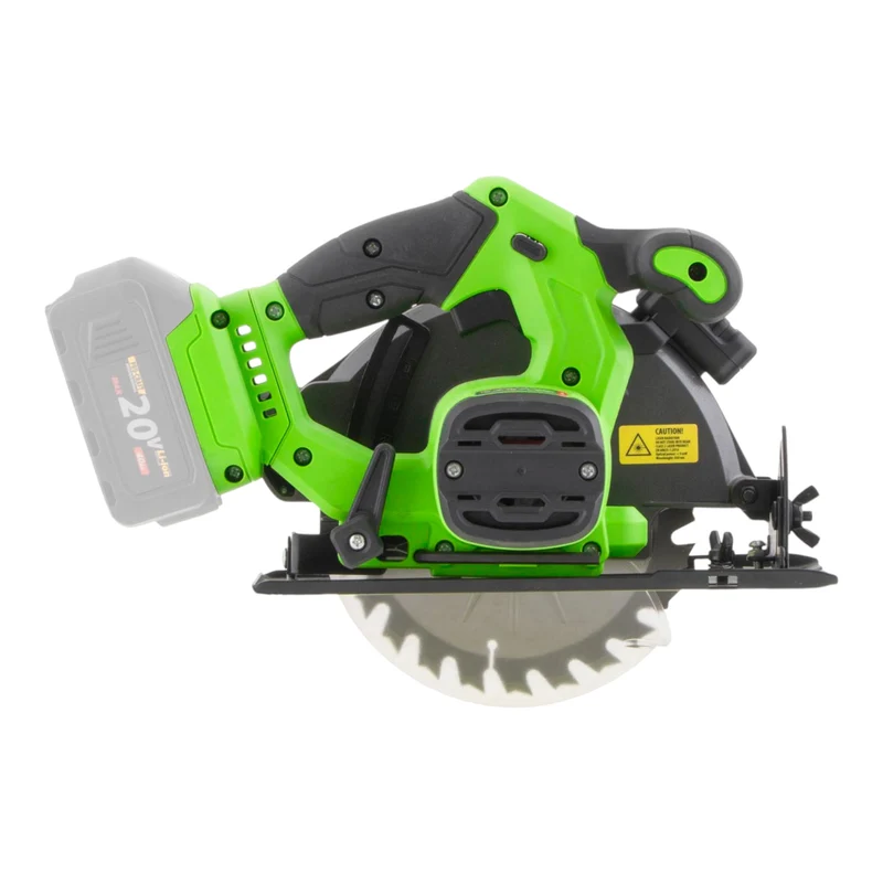 Procraft PCA28bb Akku Handkreissäge 20 V 165 mm Brushless Solo - ohne Akku, ohne Ladegerät