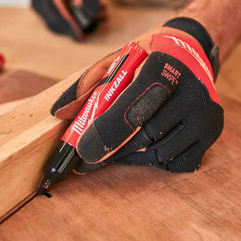 Milwaukee Schnittschutzhandschuhe Leder Hybrid