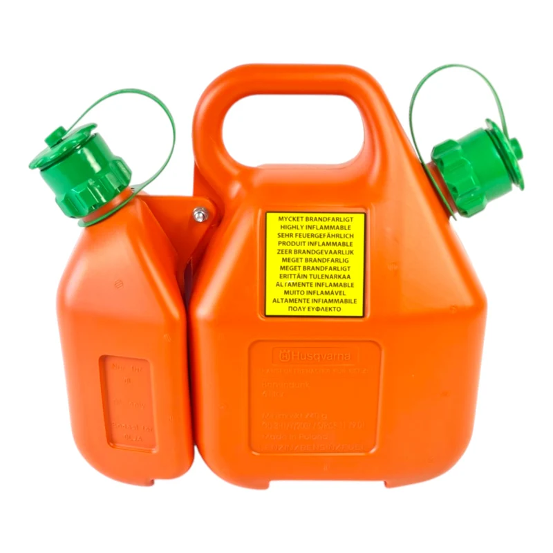 Husqvarna Kombikanister 6 + 2,5 L orange für Fett und Schmierstoffe ( 505698000 )
