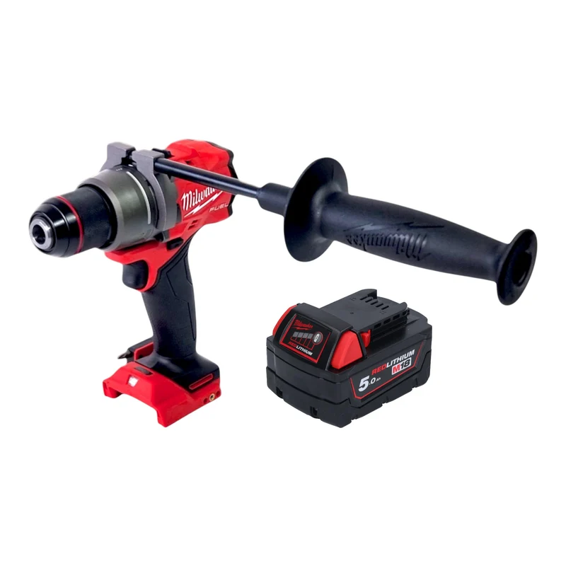 Milwaukee M18 FDD3-501 Akku Bohrschrauber 18 V 158 Nm Brushless + 1x Akku 5,0 Ah - ohne Ladegerät
