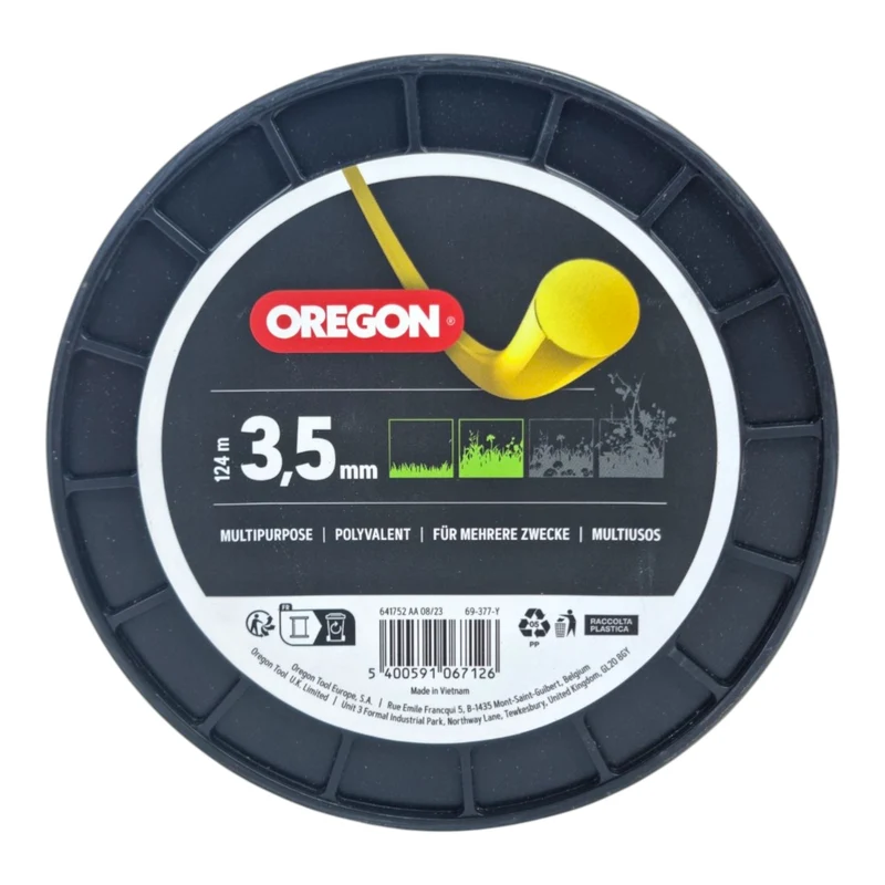 Oregon Freischneidefaden Gelb Roundline 3,5 mm 124 Meter ( 69-377-Y )