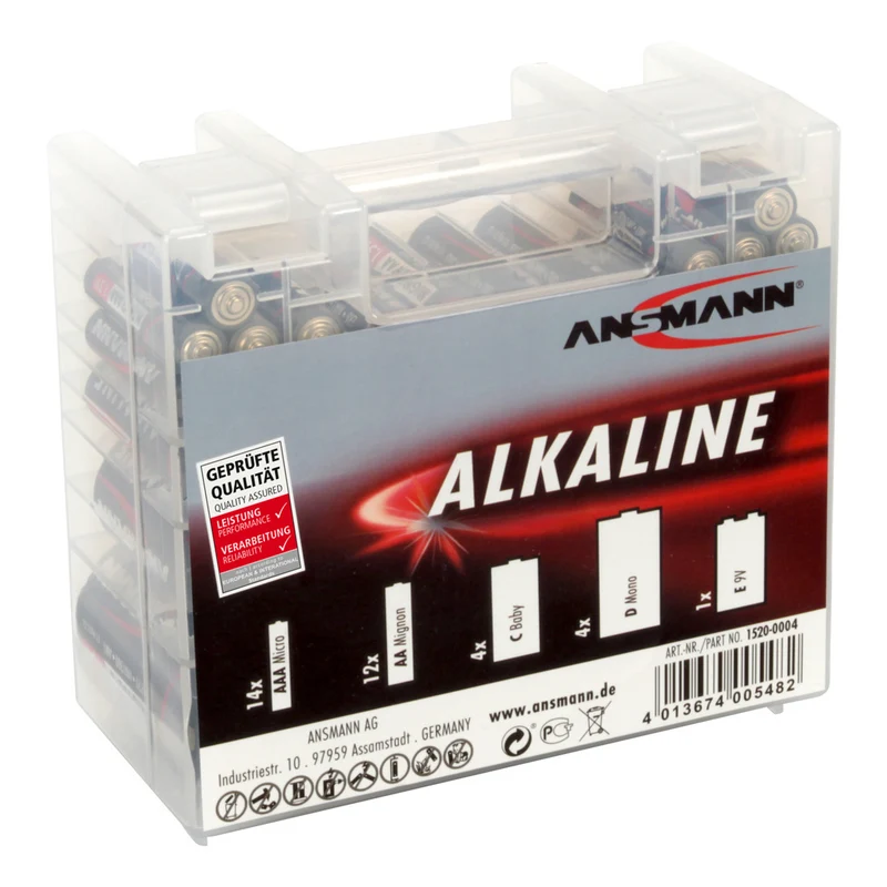 Ansmann Batterien-Kombipack's
