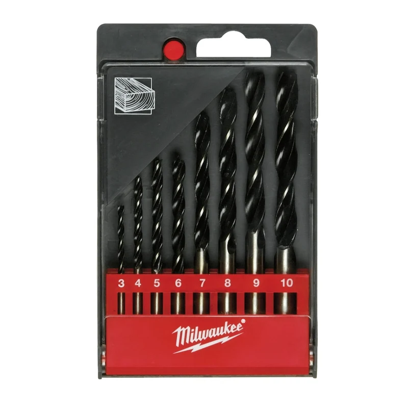 Milwaukee Holzbohrer Set in Kassette 8 tlg. (4932352466)