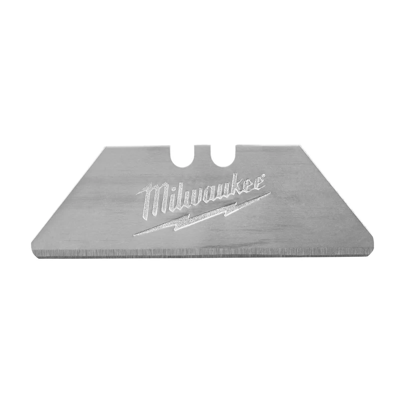 Milwaukee Trapezklinge gerundet 62 x 19 mm (5er-Pack, Micro Carbide Stahl, Geschliffene Schnittkante für saubere Schnitte)