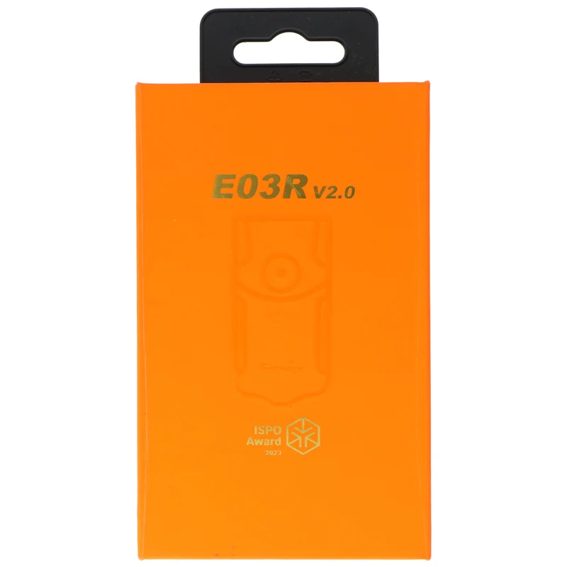 Fenix E03R V2.0 LED Schlüsselbundleuchte, Limited Edition, max. 500 Lumen, mit Positionslicht, eingebauter 400mAh Li-Polymer Akku