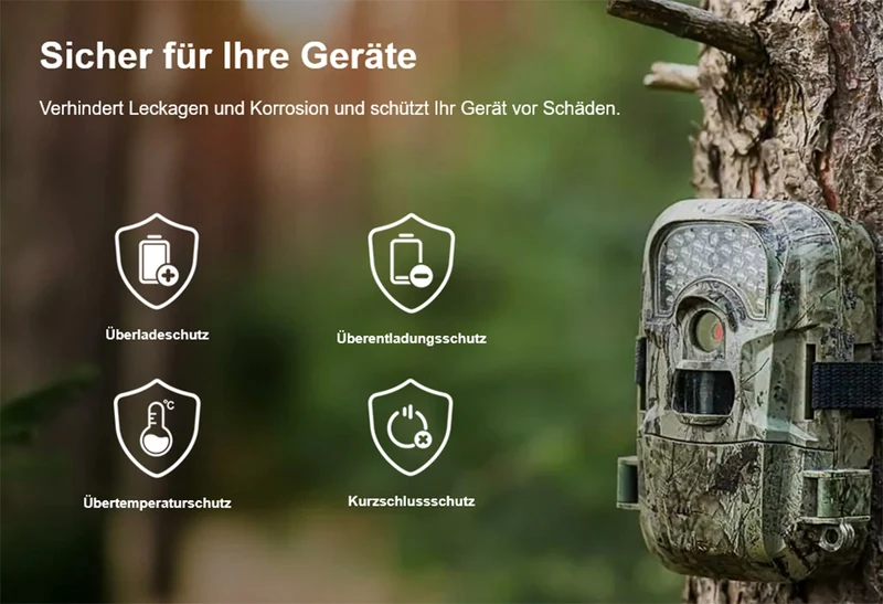 XTAR 1,5V AA CLR 3300 Li-Ion Akku | 2000 mAh Konstante Spannung & Akkuwechselanzeige
