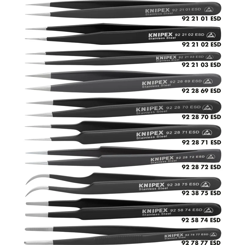 Knipex Universalpinzetten ESD