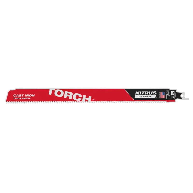 Milwaukee 300 x 3,2 mm (8 TPI) Säbelsägeblatt Metall THE TORCH NITRUS HM-bestückt