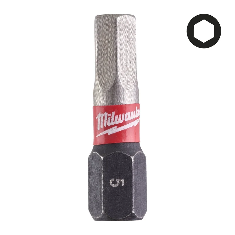 Milwaukee SHOCKWAVE Compact Bit Set 32-tlg. (Schlagfeste 1/4" Bits: PH / PZ / TX / TX BO / HEX, Bithalter)