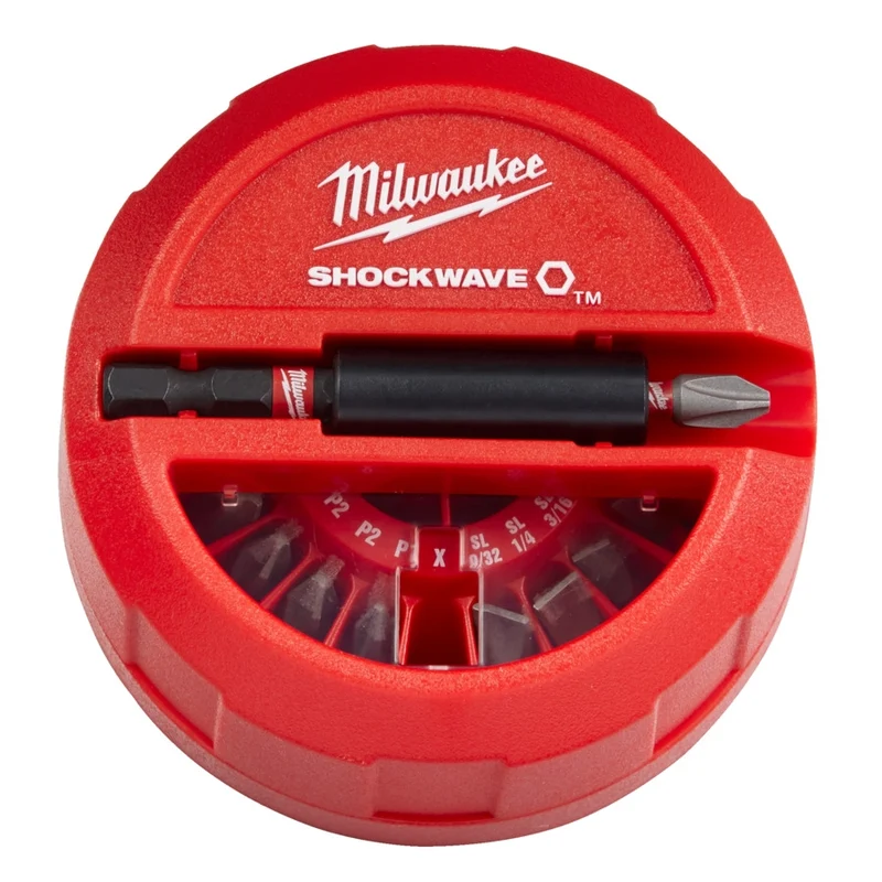Milwaukee Shockwave Bits (Puck Set 15 tlg.)