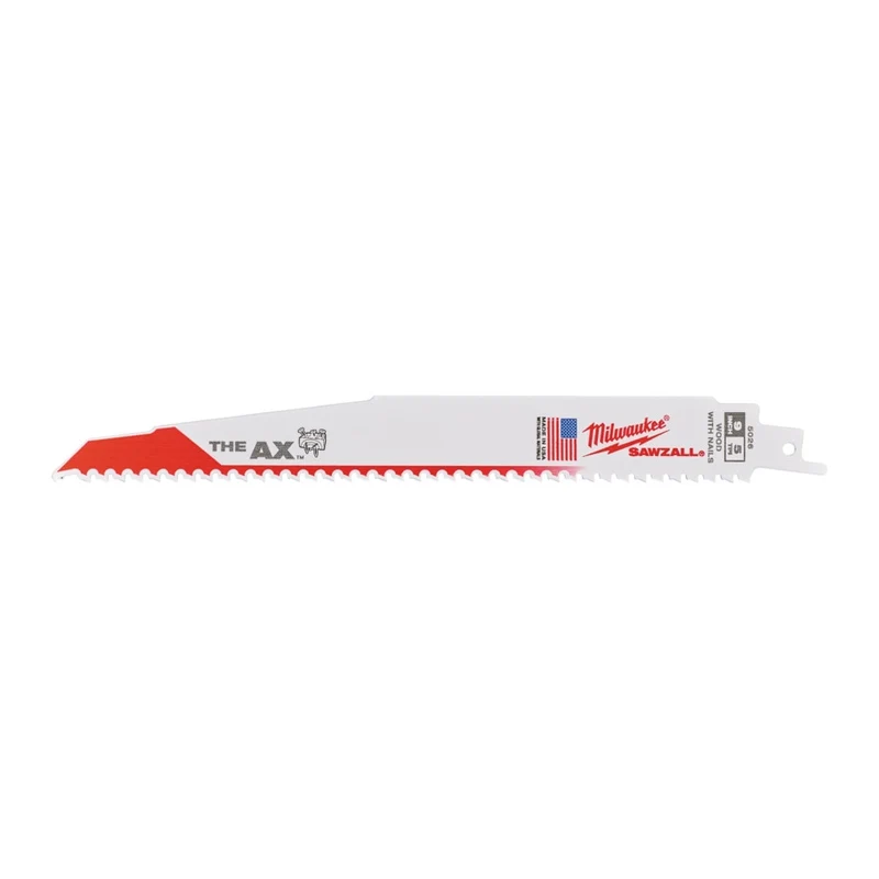 Milwaukee 230 x 5 mm (5 TPI) Säbelsägeblatt Demontage THE AX