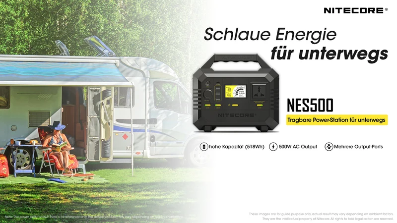 Nitecore Powerstation NES500 - 144000mAh