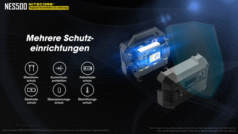 Nitecore Powerstation NES500 - 144000mAh