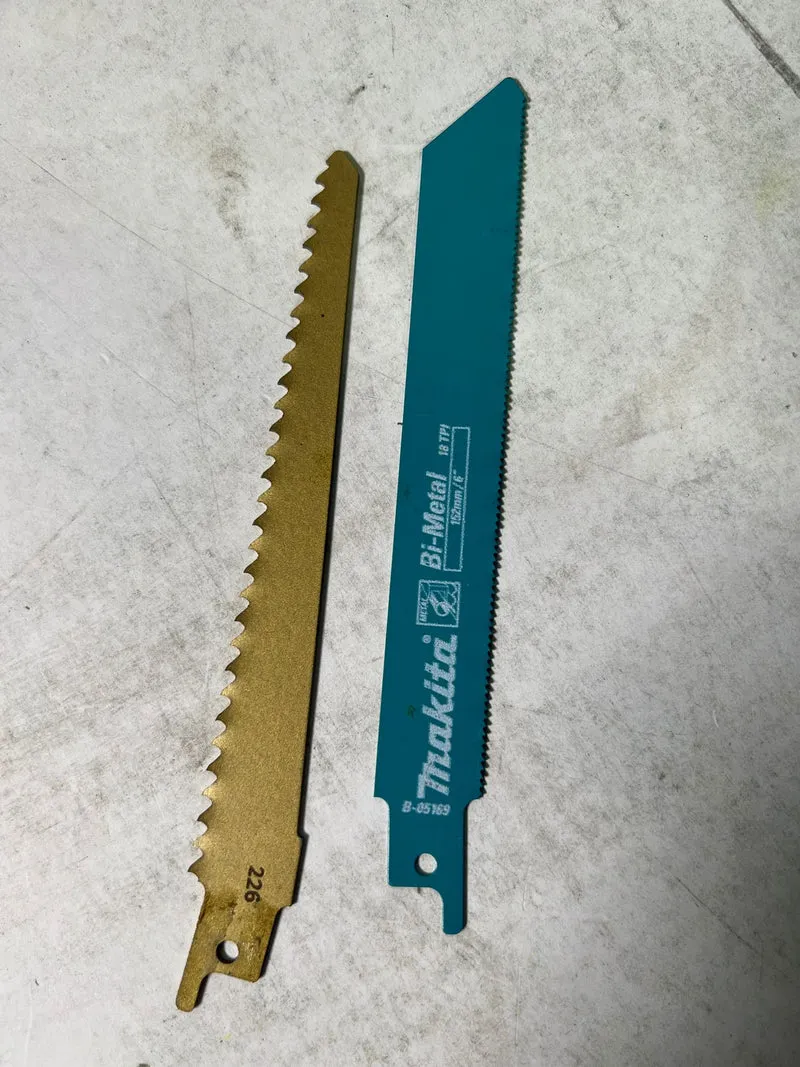 Makita DJR 186 Z Akku Reciprosäge Säbelsäge 18 V Solo - ohne Akku, ohne Ladegerät - Reparaturgerät