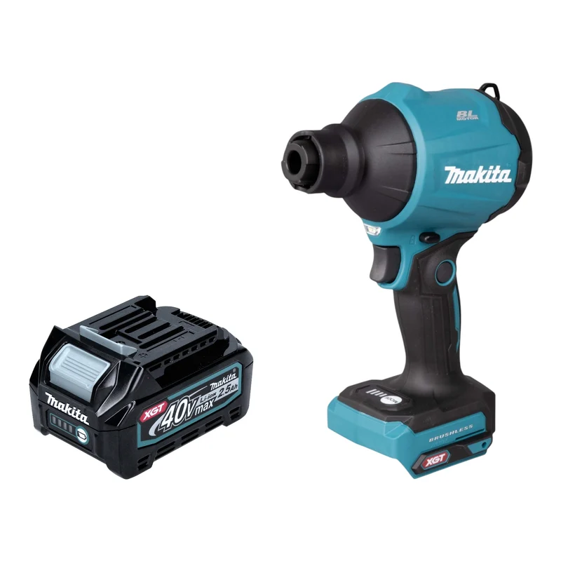 Makita AS 001 GD1 Akku Gebläse 40 V max. Brushless + 1x Akku 2,5 Ah - ohne Ladegerät