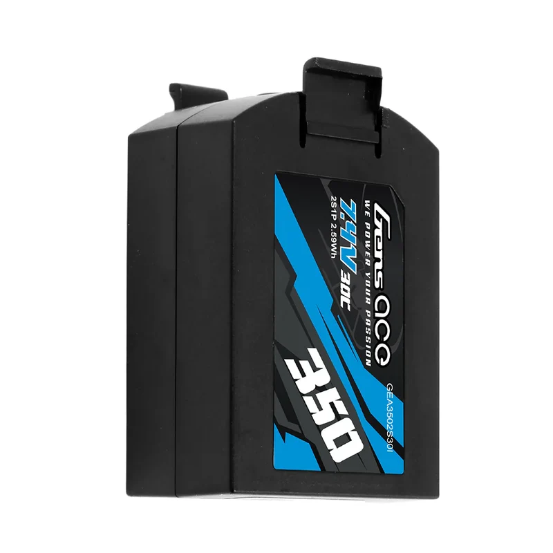 Gens Ace 350mAh 7.4V 30C 2S1P Lipo-Akku