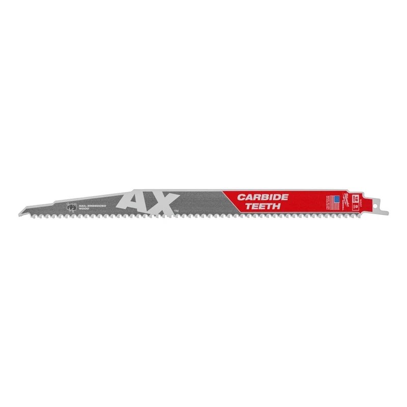Milwaukee 300 x 5 mm (5 TPI) Säbelsägeblatt Demontage THE AX HM-bestückt