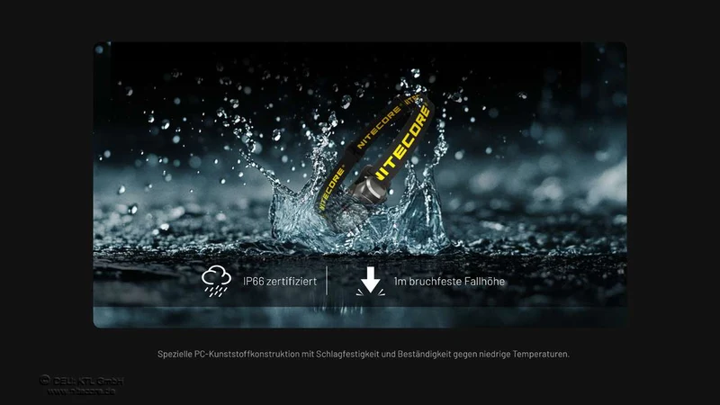 Nitecore Stirnlampe HA11 V2 - 240 Lumen