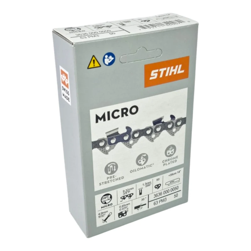 Stihl 3/8" Picco Micro 3 (PM3) Sägekette 35 cm 3/8" P 1,3 mm 50 TG ( 36360000050 )