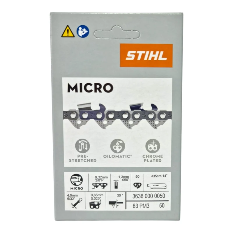 Stihl 3/8" Picco Micro 3 (PM3) Sägekette 35 cm 3/8" P 1,3 mm 50 TG ( 36360000050 )