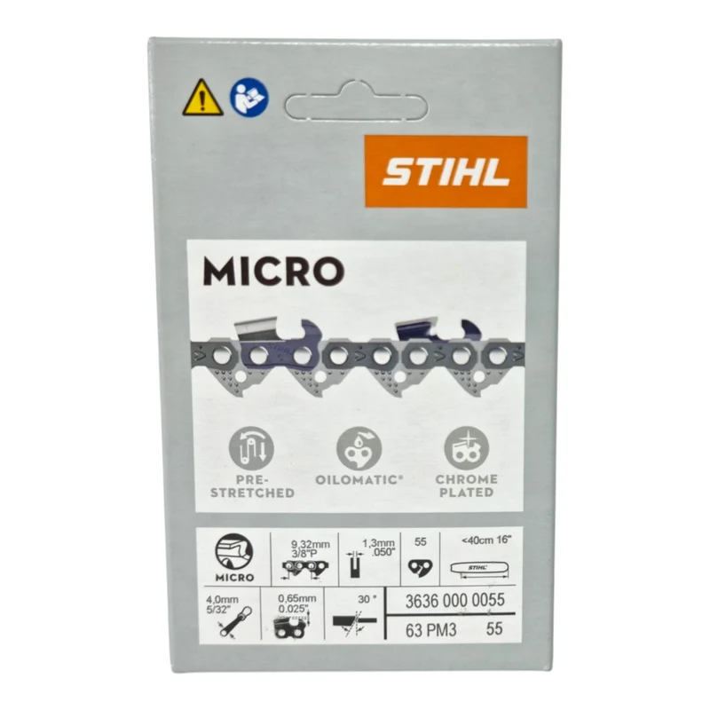 Stihl 3/8" Picco Micro 3 (PM3) Sägekette 40 cm 3/8" P 1,3 mm 55 TG ( 36360000055 )