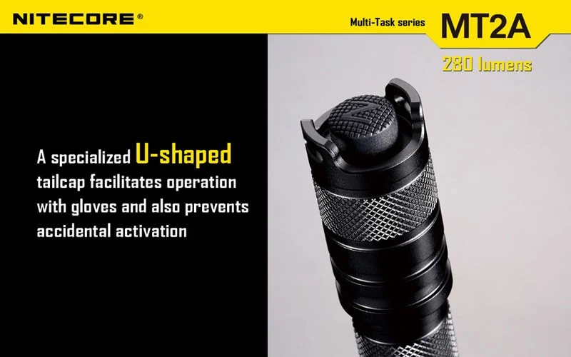 Nitecore MT2A LED Taschenlampe CREE XP-G2 R5 345 Lumen
