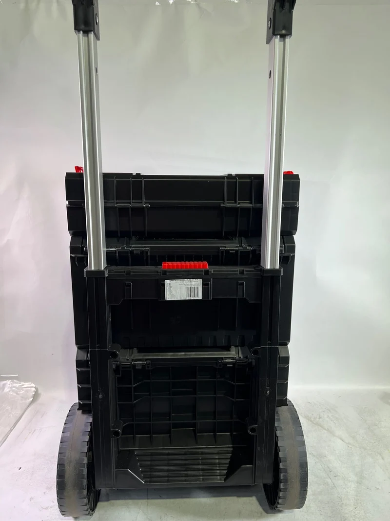 Qbrick System PRO Set 1 2.0 Plus Werkzeugwagen Set + PRO Toolcase + PRO Toolbox + PRO Cart 490 x 400 x 750 mm - Beschädigt