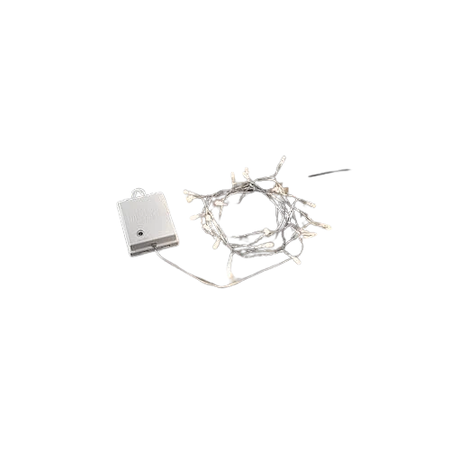 Konstsmide LED Lichterkett.trans.80 ww LED 3728-103 Timer, Batteriebetrieb