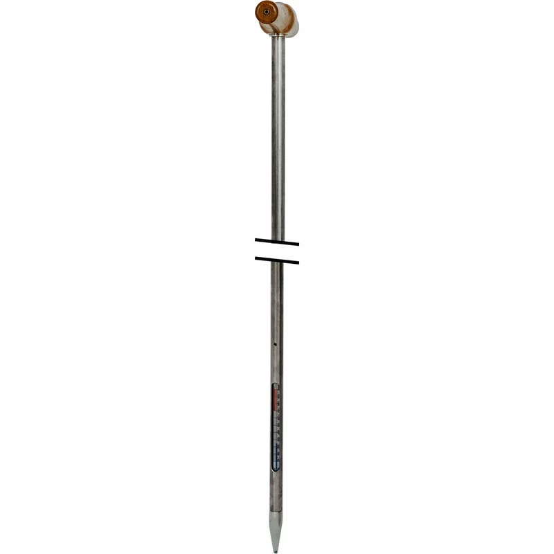 Heumesssonde mit Glasthermometer Typ H3