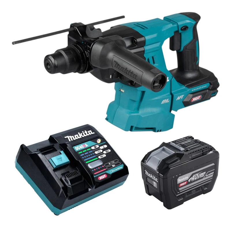 Makita HR 011 GE101 Akku Kombihammer 40 V max. 3,3 J SDS plus Brushless + 1x Akku 8,0 Ah + Ladegerät