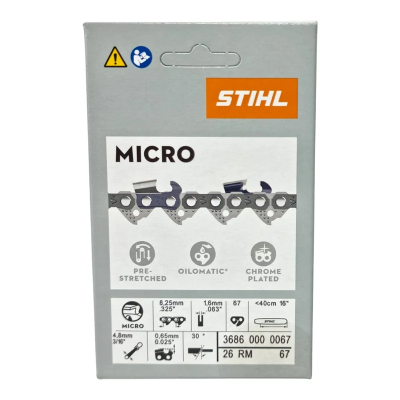 Stihl .325" Rapid Micro (RM) Sägekette 40 cm .325" 1,6 mm 67 TG ( 36860000067 )