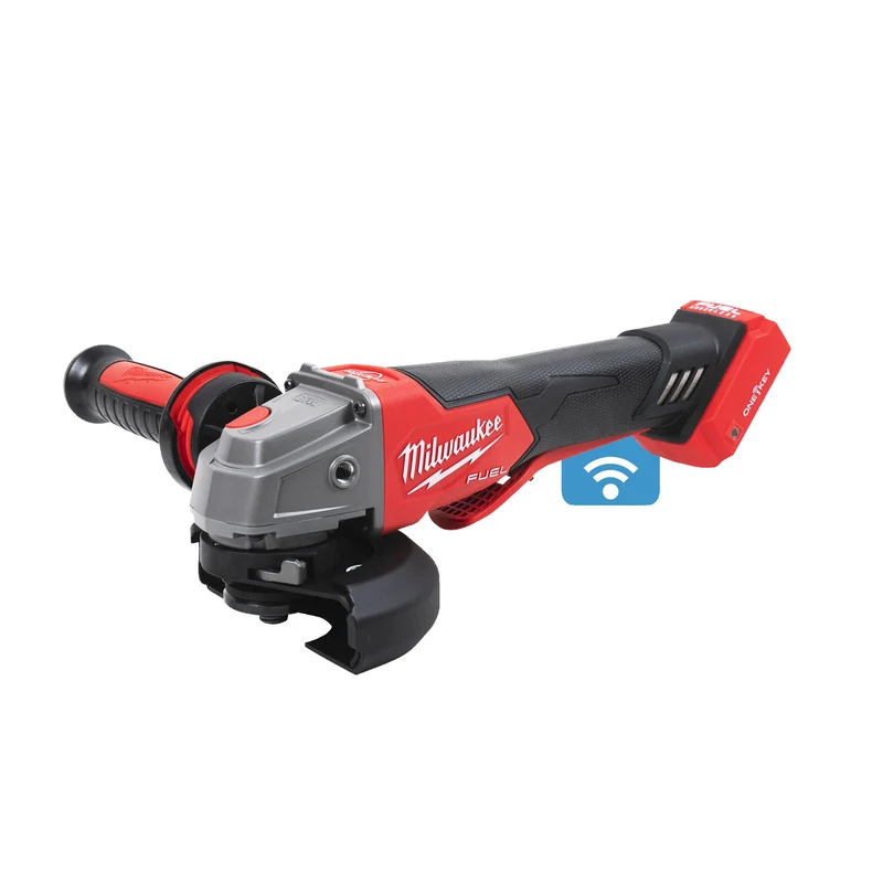 Milwaukee Akku-Winkelschleifer M18 ONEFSAG125XPDB-0X (Scheiben-Ø: 125 mm, Paddelschalter, ONE-KEY, ohne Akku in HD-Box)