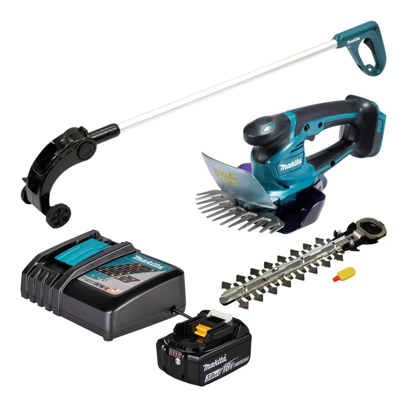 Makita DUM 604 RFX1 Akku Grasschere 18 V 160 mm + 1x Akku 3,0 Ah + Ladegerät