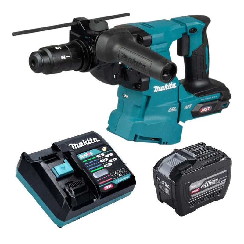 Makita HR 012 GE101 Akku Kombihammer 40 V max. 3,3 J SDS plus Brushless + 1x Akku 8,0 Ah + Ladegerät
