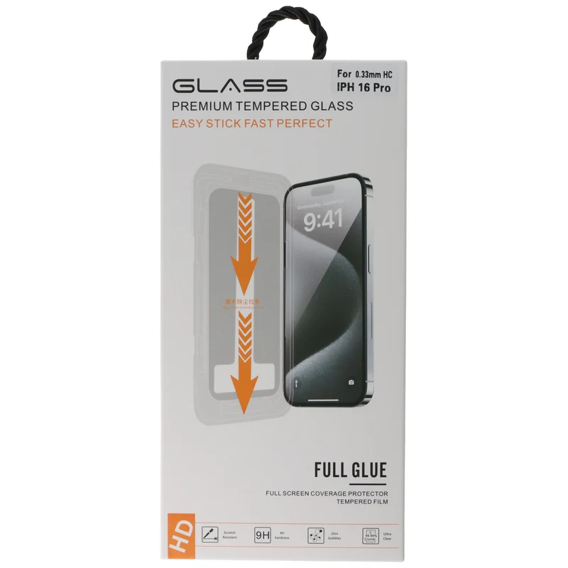 AccuCell Displayschutzfolie für iPhone 16 Pro
