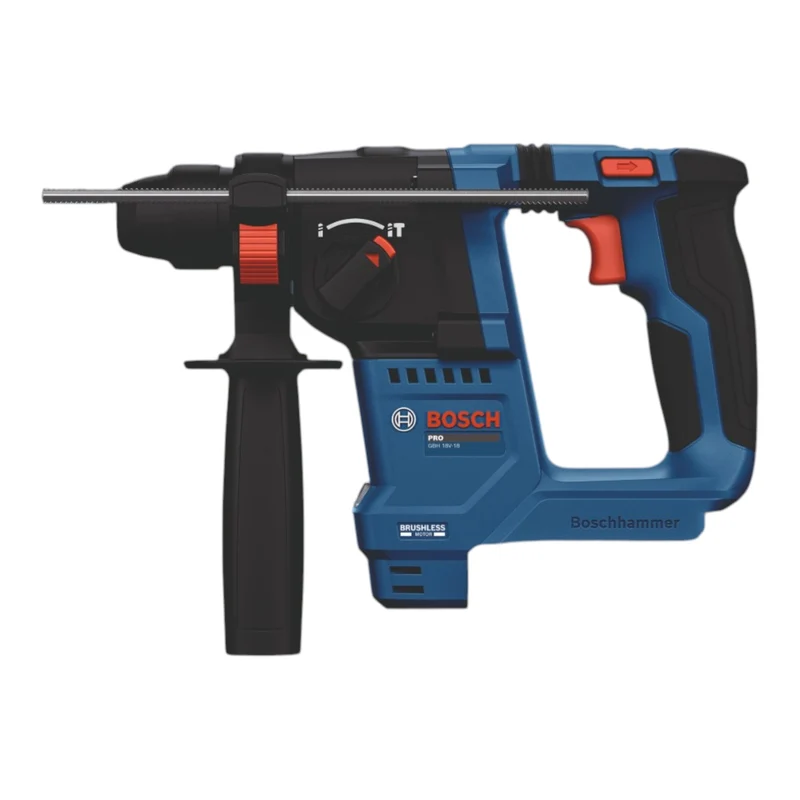 Bosch GBH 18V-18 Professional Akku Bohrhammer 18 V 1,5 J SDS plus Brushless ( 0611927004 ) + 2x Akku 2,0 Ah / 4,0 Ah + Ladegerät + Koffer