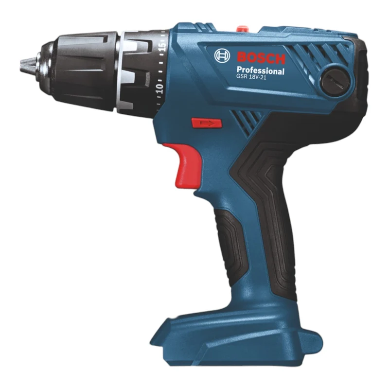 Bosch GSR 18V-21 Professional Akku Bohrschrauber 18 V 55 Nm ( 06019H1008 ) + 2x Akku 2,0 Ah + Ladegerät + L-Boxx